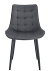 Custom luxury velvet dining bar chairs suitable for kitchen and dining room with stable base and high luxury soft seat