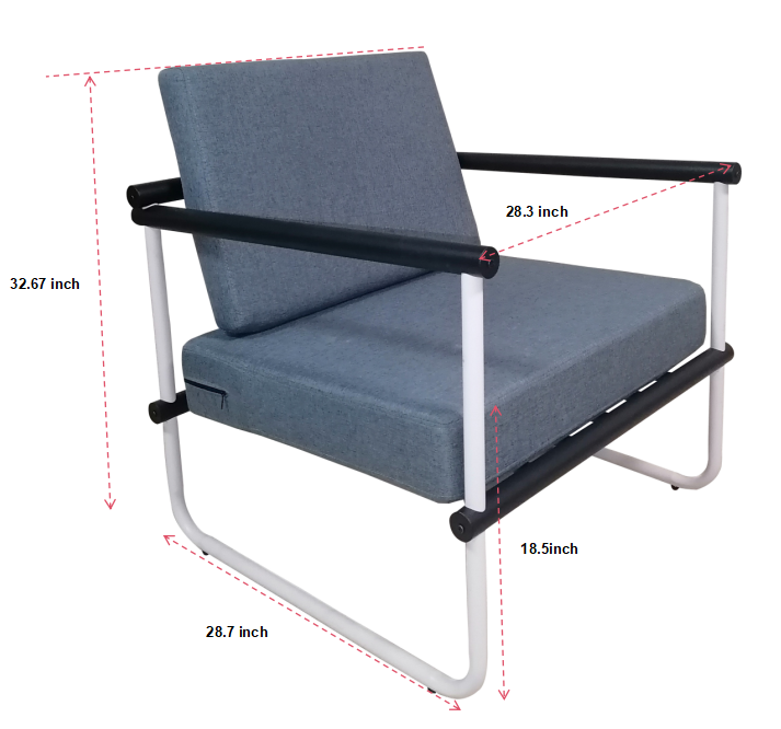 Upholstered Accent Armchair