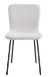 Wholesale lightweight beige thickened dining chairs with beautiful appearance