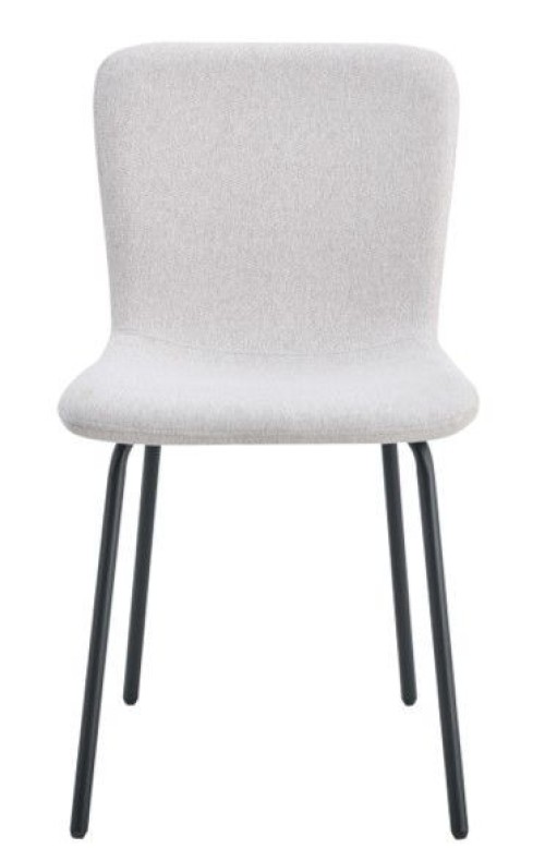 Wholesale lightweight beige thickened dining chairs with beautiful appearance
